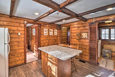 Walk to Lake Harmony: Home w/ Hot Tub & Fire Pit