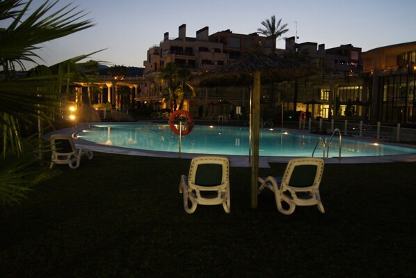 Indoor pool, a heated pool