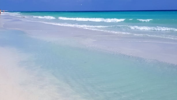 A beach with clear turquoise water and white sand. - LOVELY VILLA IN PLAYACAR PHASE 1,  PRIVATE POOL (playa del carmen)