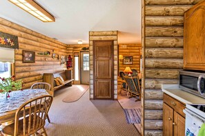 Interior - Fish & Hike: Wooded Cabin 9 Mi to Lake Nebagamon! (Lake Nebagamon)