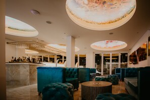 Sitteområde i lobbyen