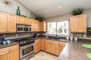 Exclusive Villa, 4 Bedrooms, Non Smoking, Private Pool | Private kitchen | Full-size fridge, microwave, stovetop, dishwasher