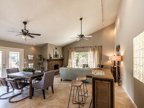 Exclusive Villa, 4 Bedrooms, Non Smoking, Private Pool | Living area | Flat-screen TV