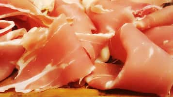 Daily buffet breakfast (EUR 12 per person)