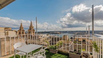 Penthouse, vue mer | Vue de la chambre