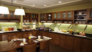 Free buffet breakfast