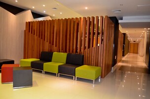 Sala de estar en el lobby