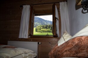 1 bedroom, internet, bed sheets - Apartment Rauschberg 35 sqm, balcony, kitchenette, 1 bedroom, 1 living room/bedroom. (Ruhpolding)