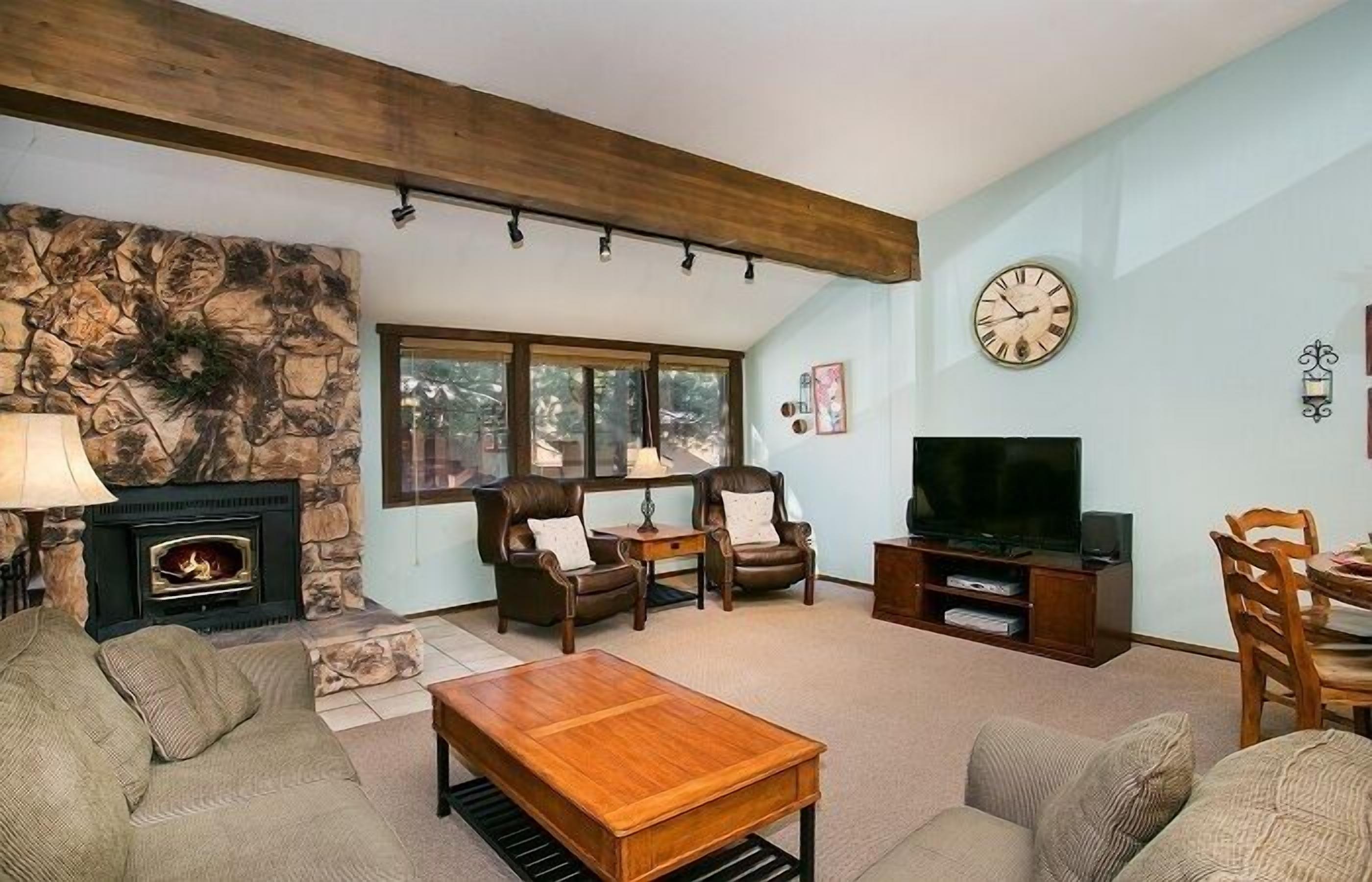 2 Bedroom 3 Bath Close Walk to Village with Great Bed Layout