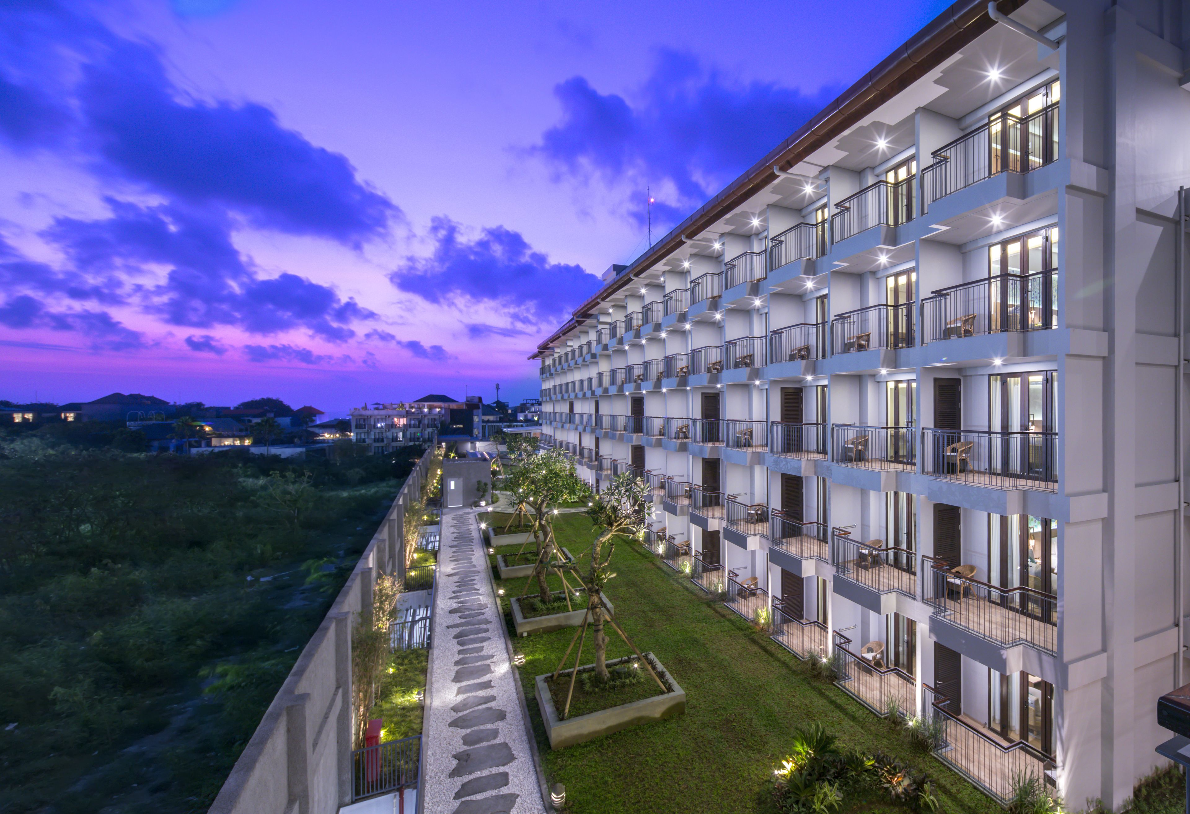 Quang cảnh nhìn từ nơi lưu trú