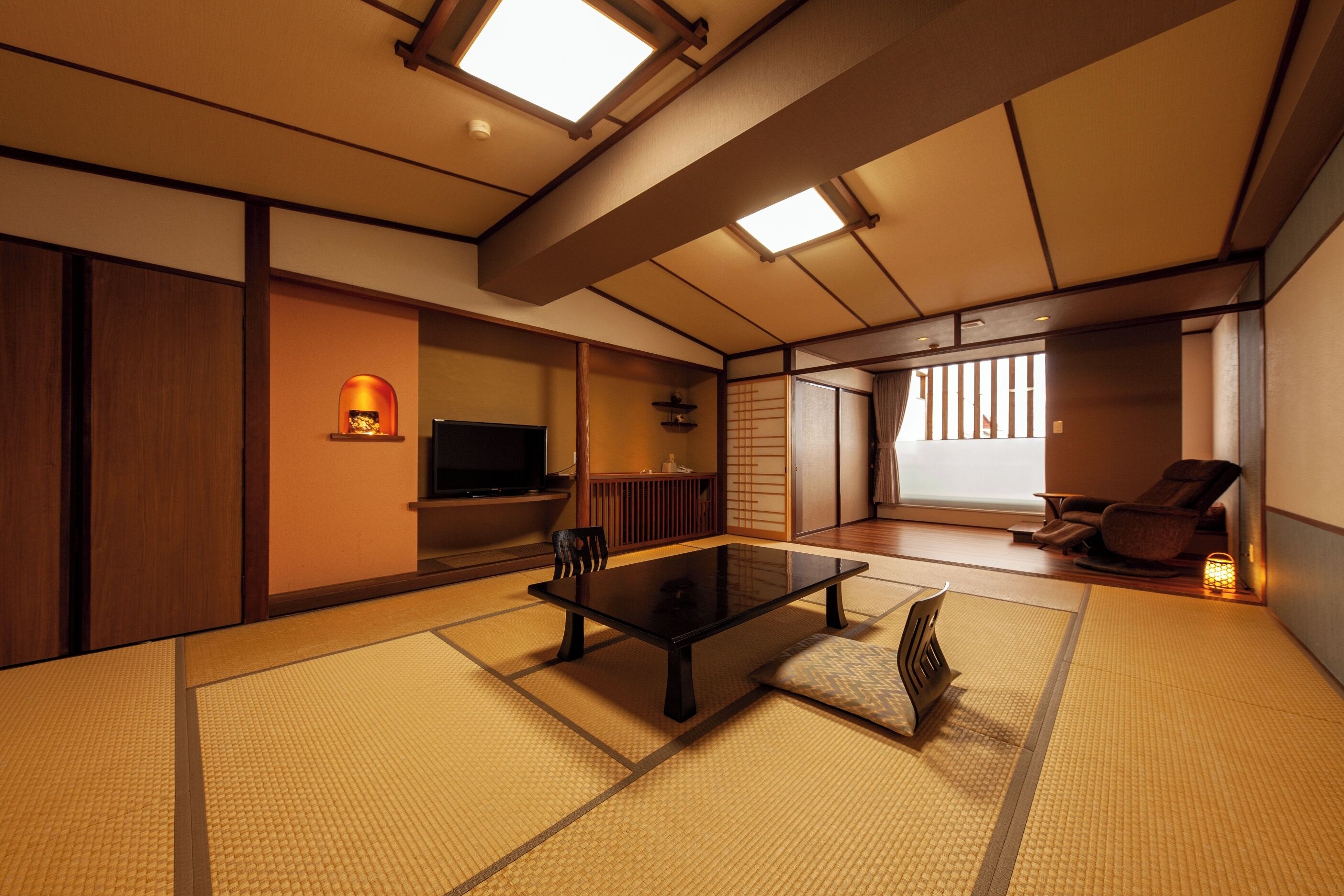 プレミア ルーム 禁煙 浴槽 | ミニバー、セーフティボックス (室内)