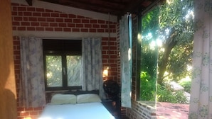 Panoramic-Baumhaus, 1 Doppelbett, Gartenblick