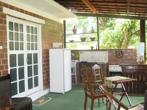 Refrigerador, utensilios de cocina