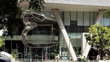 Entrada de la propiedad