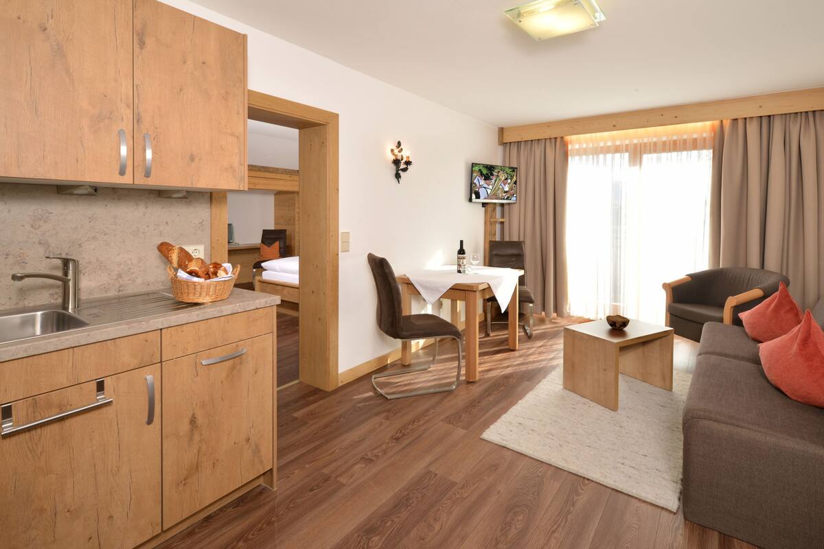 Apartamento, 1 quarto (Unterberghorn) | Área de estar | TV de tela plana