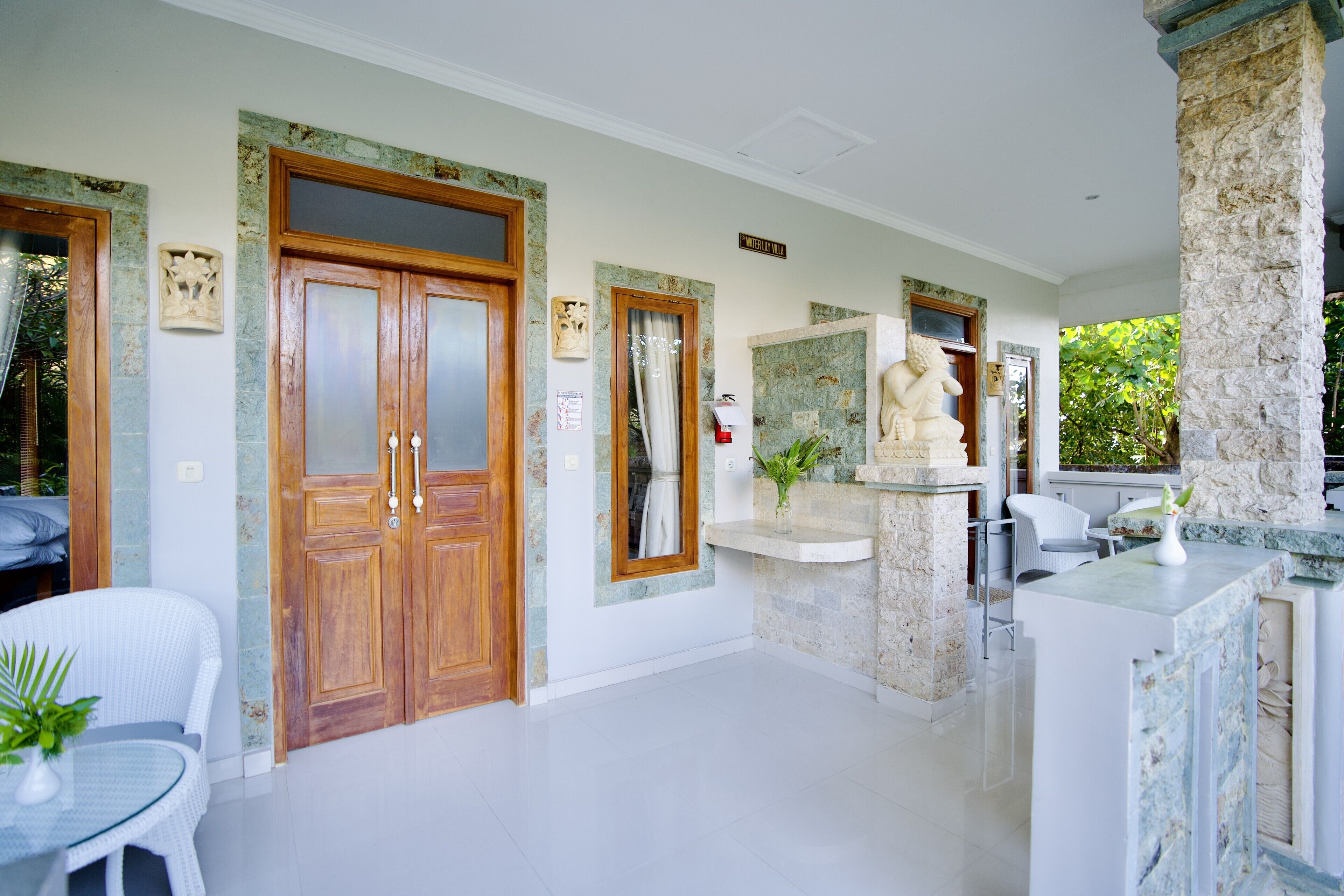 Deluxe Villa, Multiple Beds, Pool View, Poolside | Balcony view