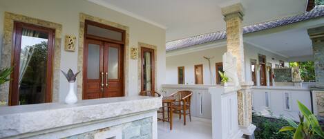 Deluxe Villa, 1 Bedroom, Pool View | Terrace/patio