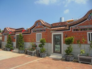 Façade de l’hébergement