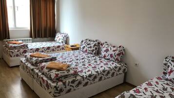 Standard Quadruple Room, Park View | 1 bedroom, soundproofing, iron/ironing board, free WiFi