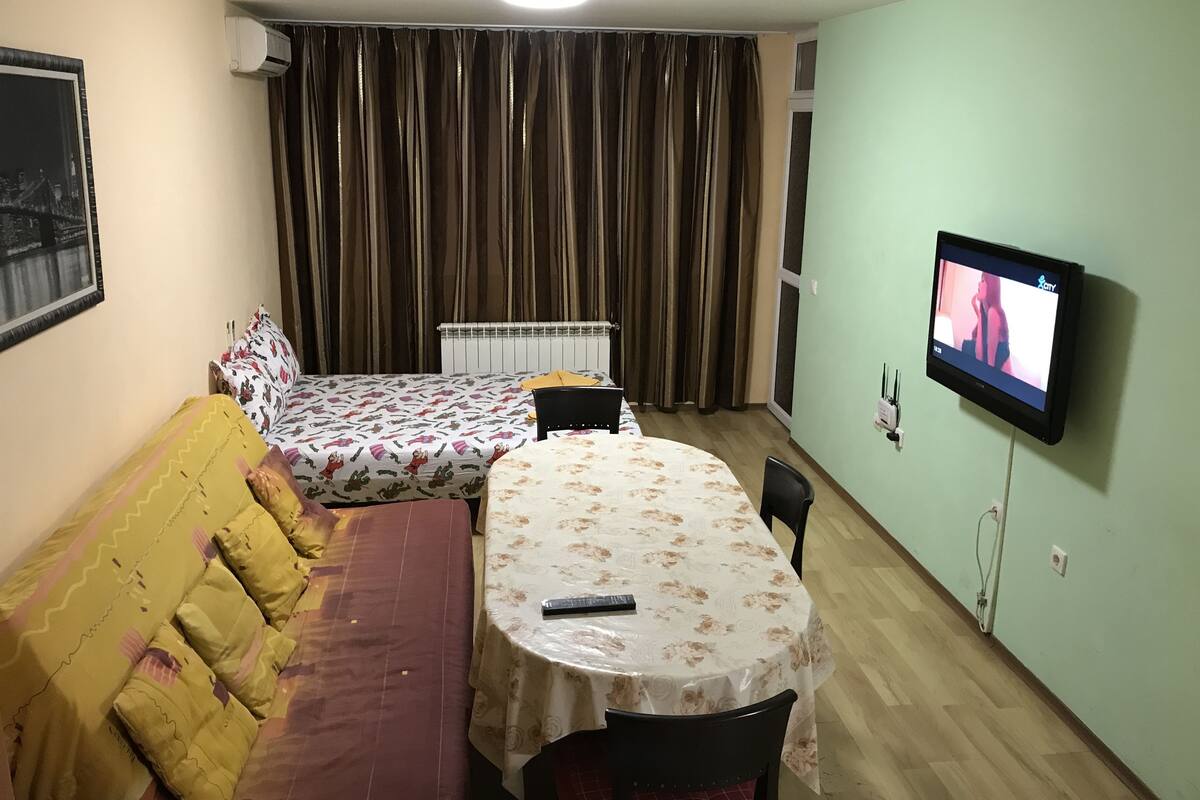 1 bedroom, soundproofing, iron/ironing board, free WiFi