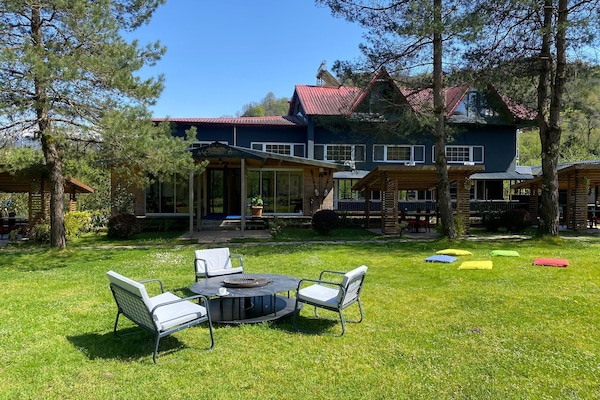 Façade de l’hébergement