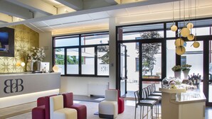 Sitteområde i lobbyen