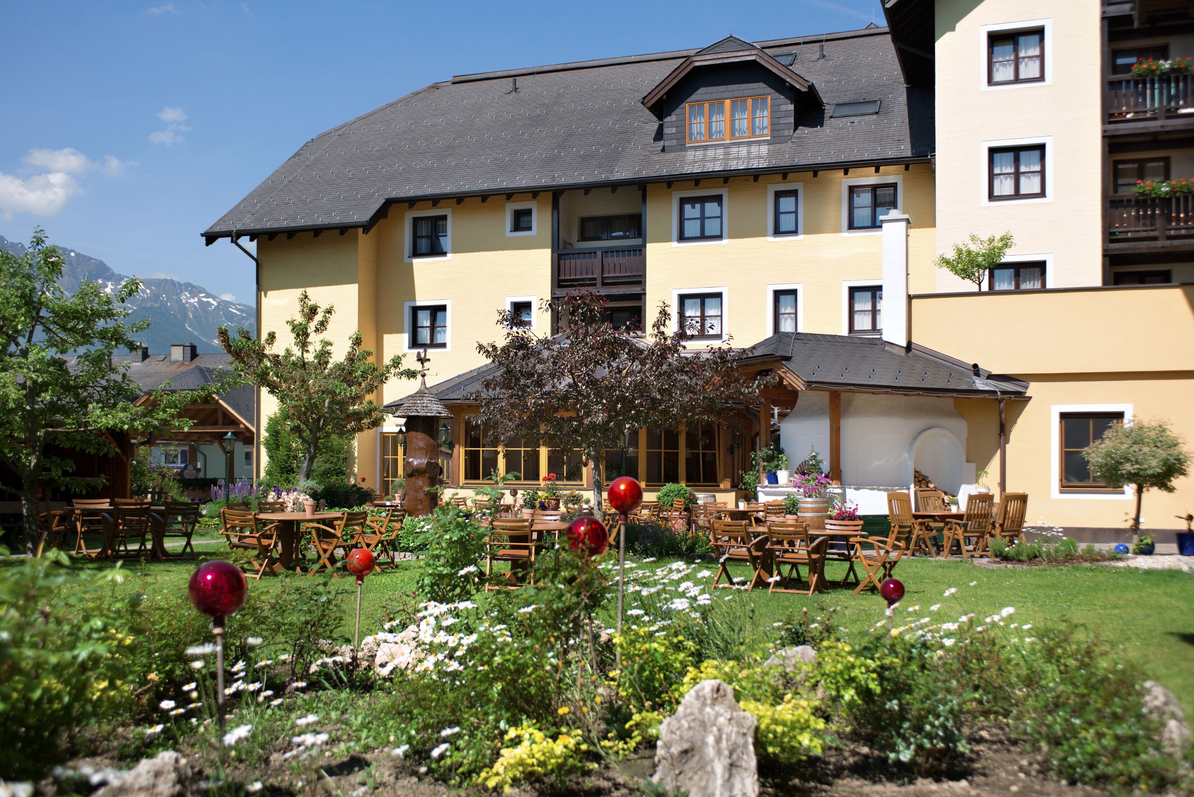 Fassade der Unterkunft