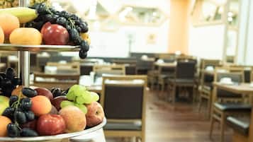 Daily buffet breakfast (EUR 5.00 per person)