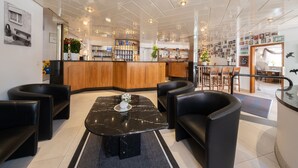 Sitteområde i lobbyen