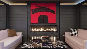 Sala de estar en el lobby