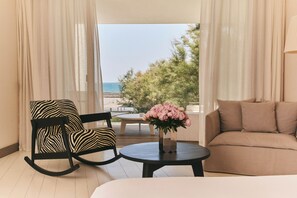 Phòng Suite (Suite 150 m² - 1er) | Bộ đồ giường cao cấp, minibar với thức uống miễn phí 