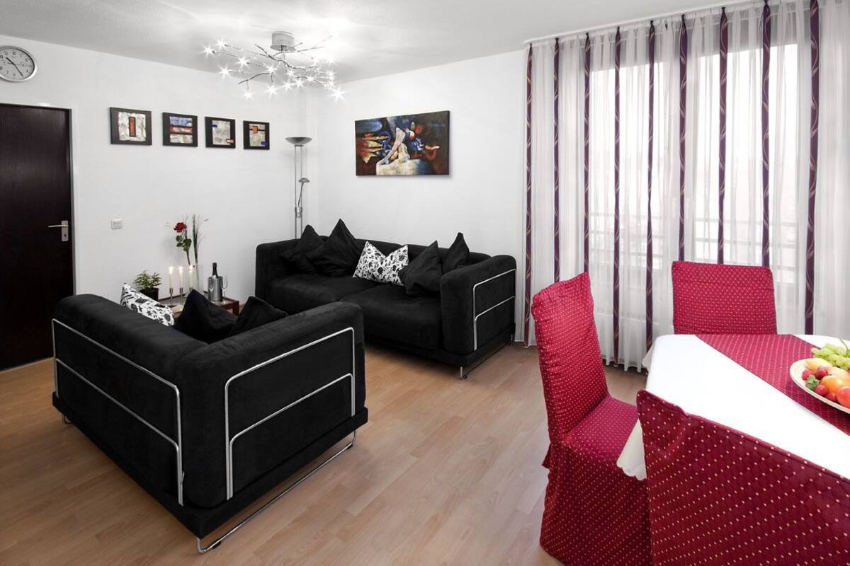 Apartment, 1 Schlafzimmer | Wohnzimmer