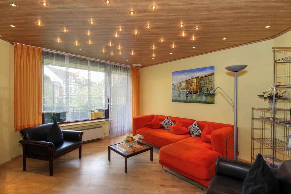 Apartment, 1 Schlafzimmer, Balkon | Wohnzimmer
