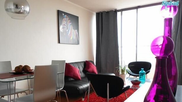 Living area - Departamento Labra Santiago 3 (Santiago)