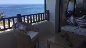Balcony - Departamento frente al mar en Tercer piso, 2 dormitorios. Puerto velero (Coquimbo)
