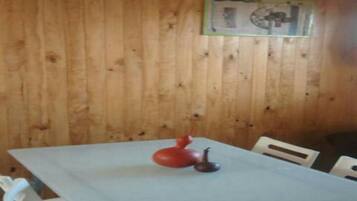 Spiseområde på rommet