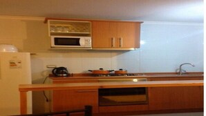 Private kitchenette - Departamento en Condominio Parque del Volcán, Pucón, Chile 004 (Pucón)