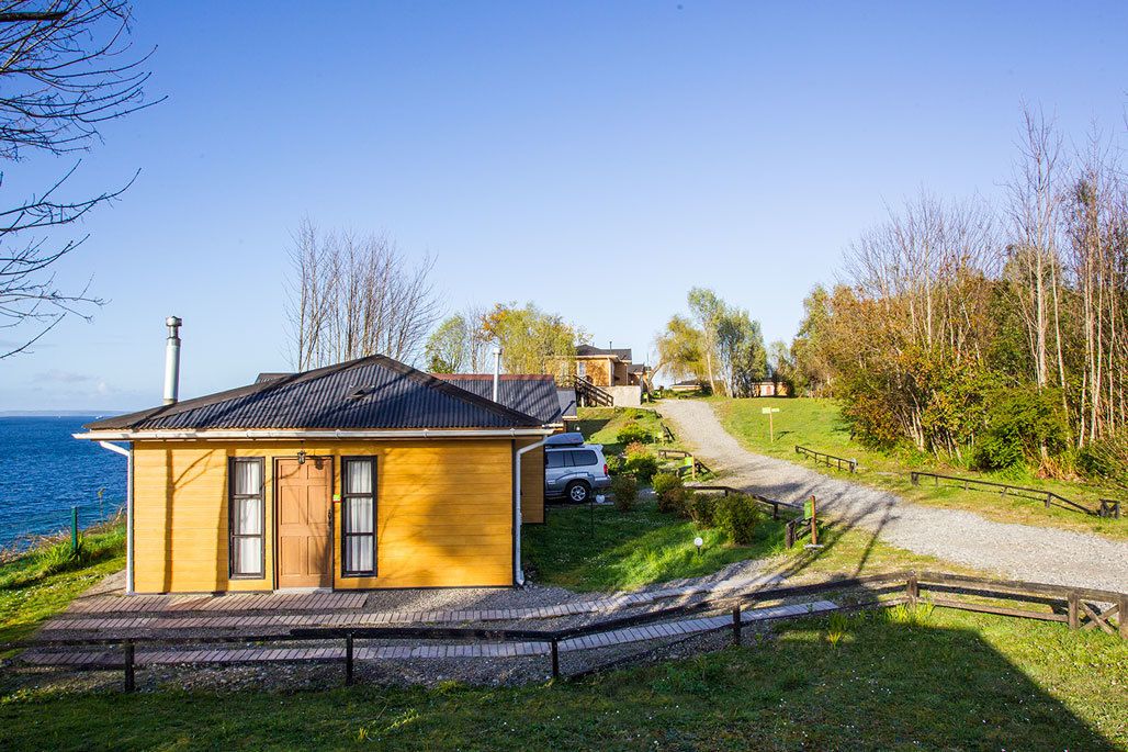 Voorkant van accommodatie
