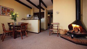 Fireplace - Condominio La Parva 6 Personas (Lo Barnechea)