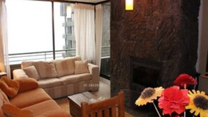 Living area - Departamento Condominio Puerto Malal en Pucón 019 (Pucón)