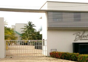 Entrée de l’hébergement