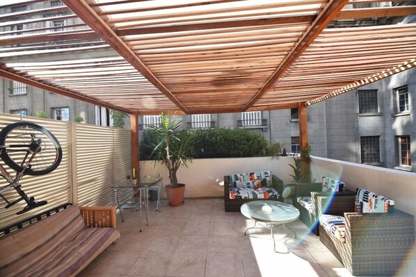 Terrace/patio - Departamento en Santiago 965 (Santiago)