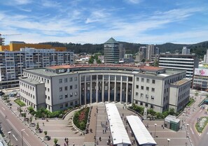 Vue depuis l’hébergement