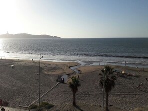 Blick von der Unterkunft