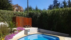 Outdoor spa tub - Casa Para 6 Personas Maitencillo (Puchuncavi)