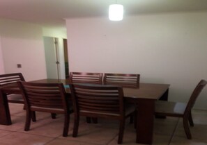 Opções para refeição no quarto