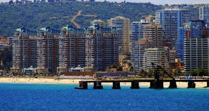 Departamento en Condominio Para 5 Personas, Viña del Mar 010