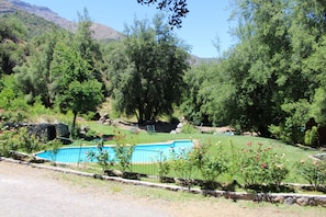 Alberca al aire libre 