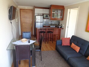 Living area - Departamento Hector 7 Norte (Vina del Mar)