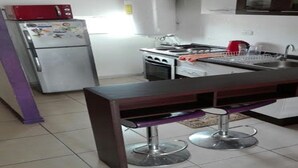 Private kitchen - Apartamento Futalef Para 5 Personas (La Serena)